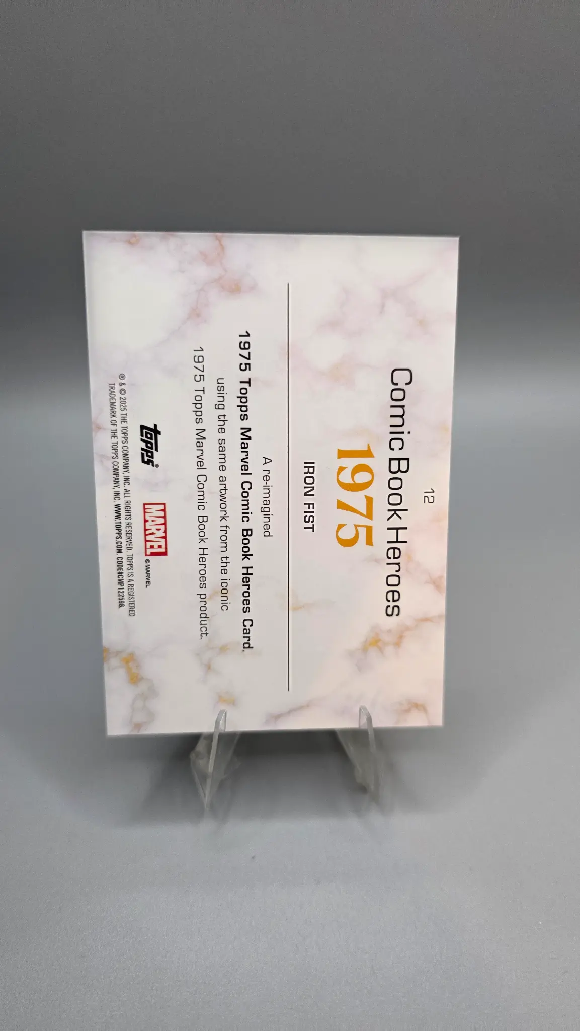 Card Information - Back