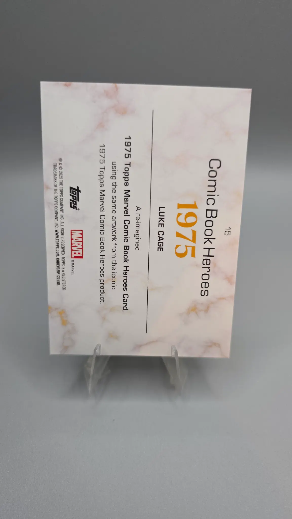 Card Information - Back