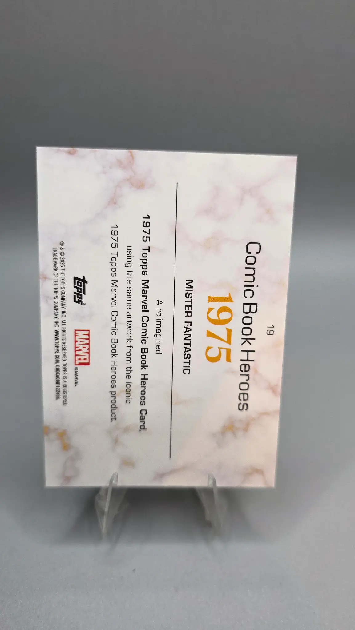 Card Information - Back