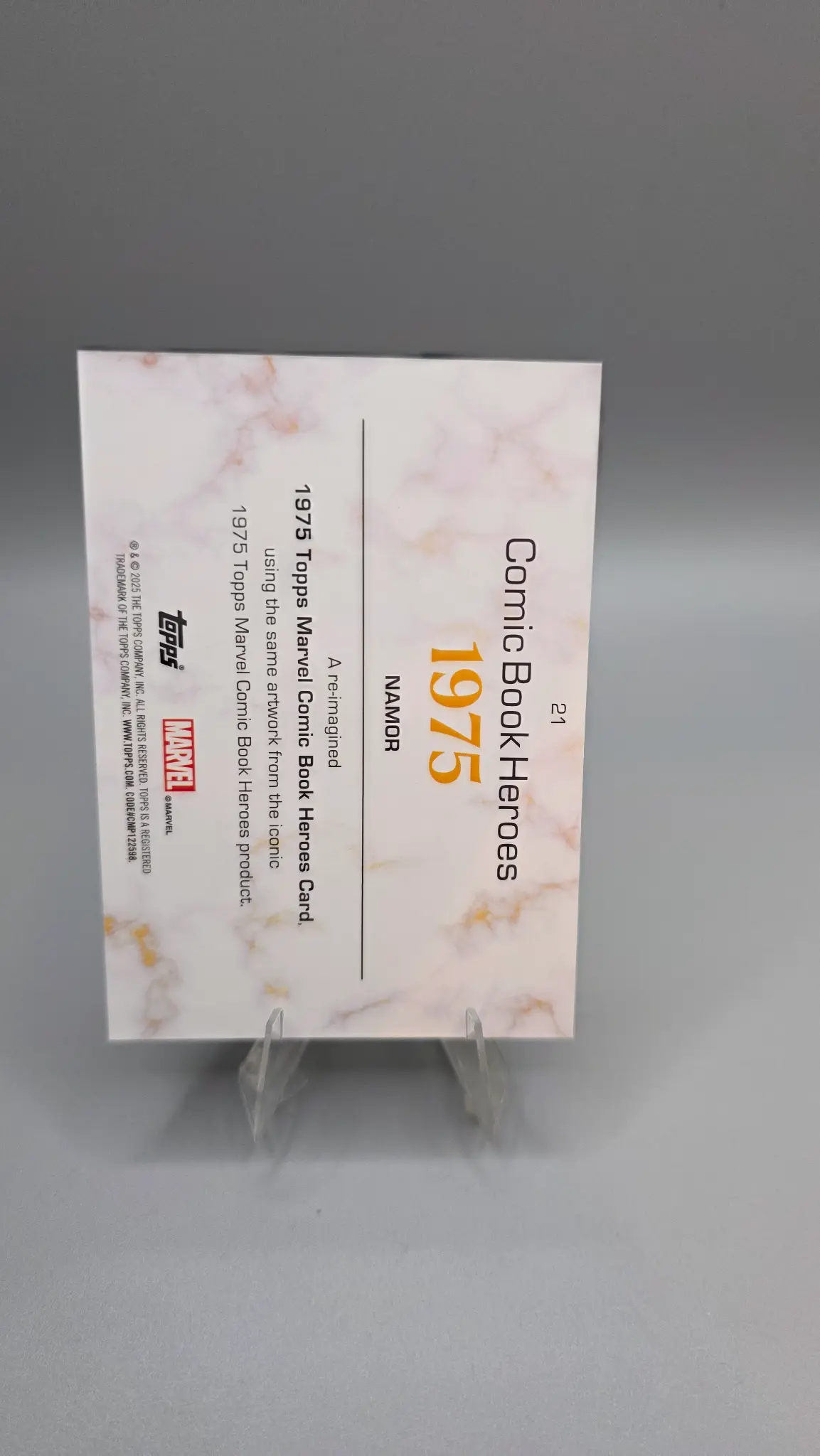 Card Information - Back