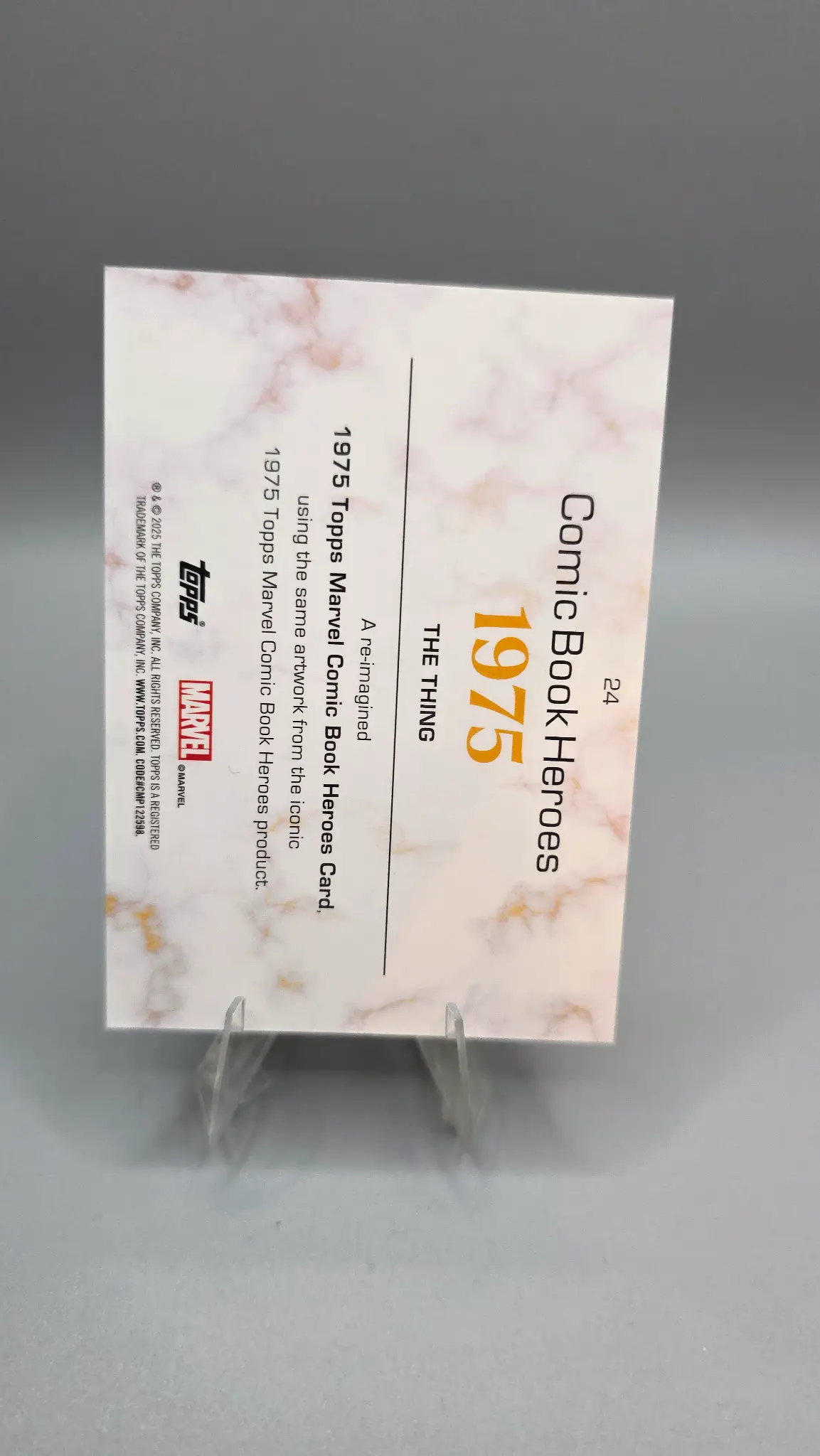 Card Information - Back