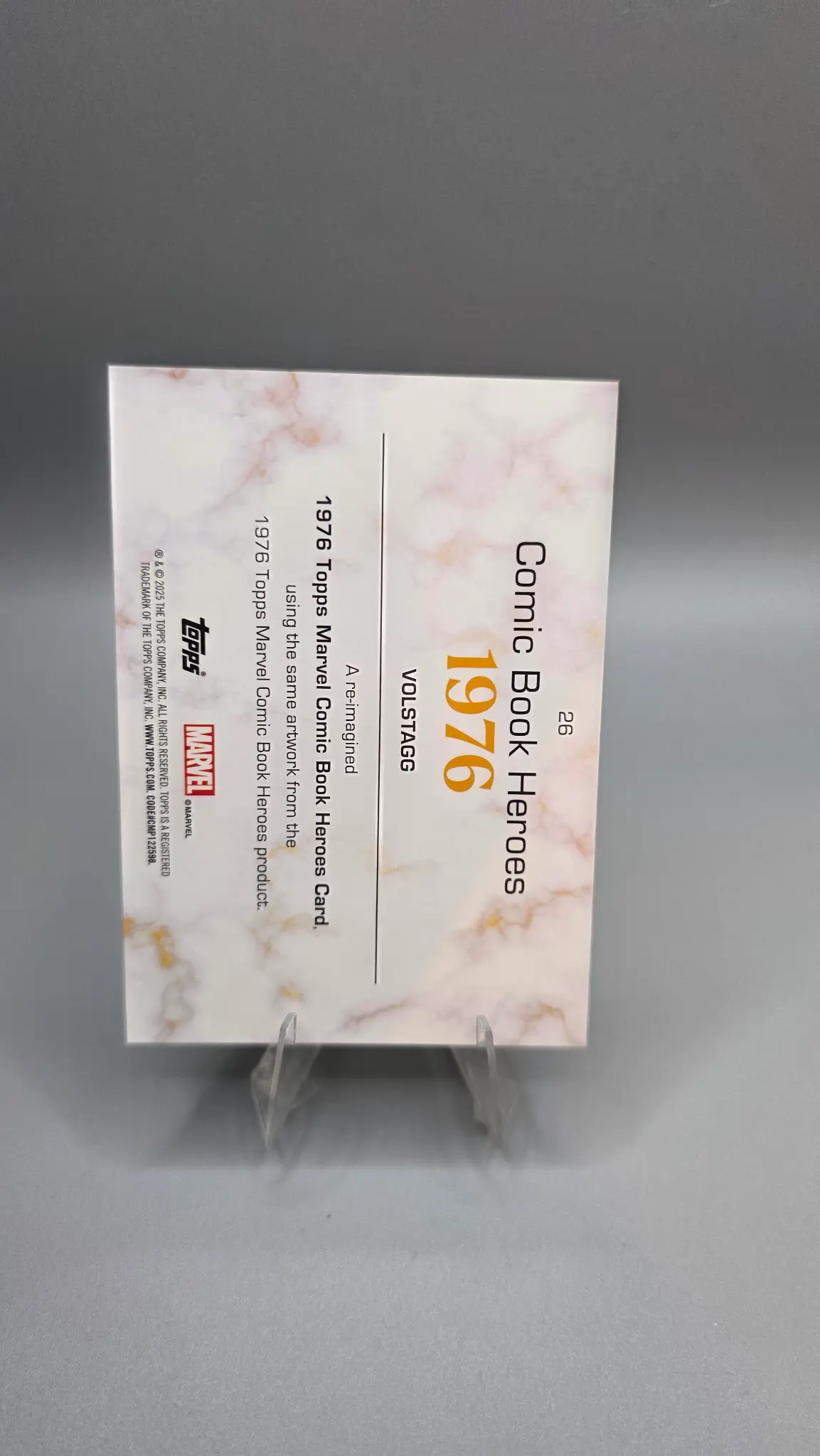 Card Information - Back