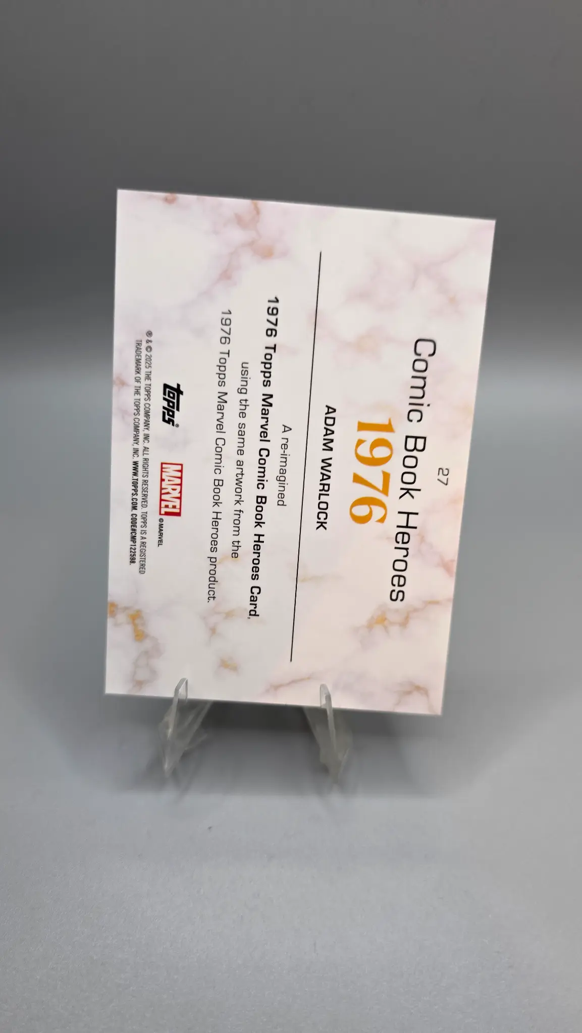 Card Information - Back