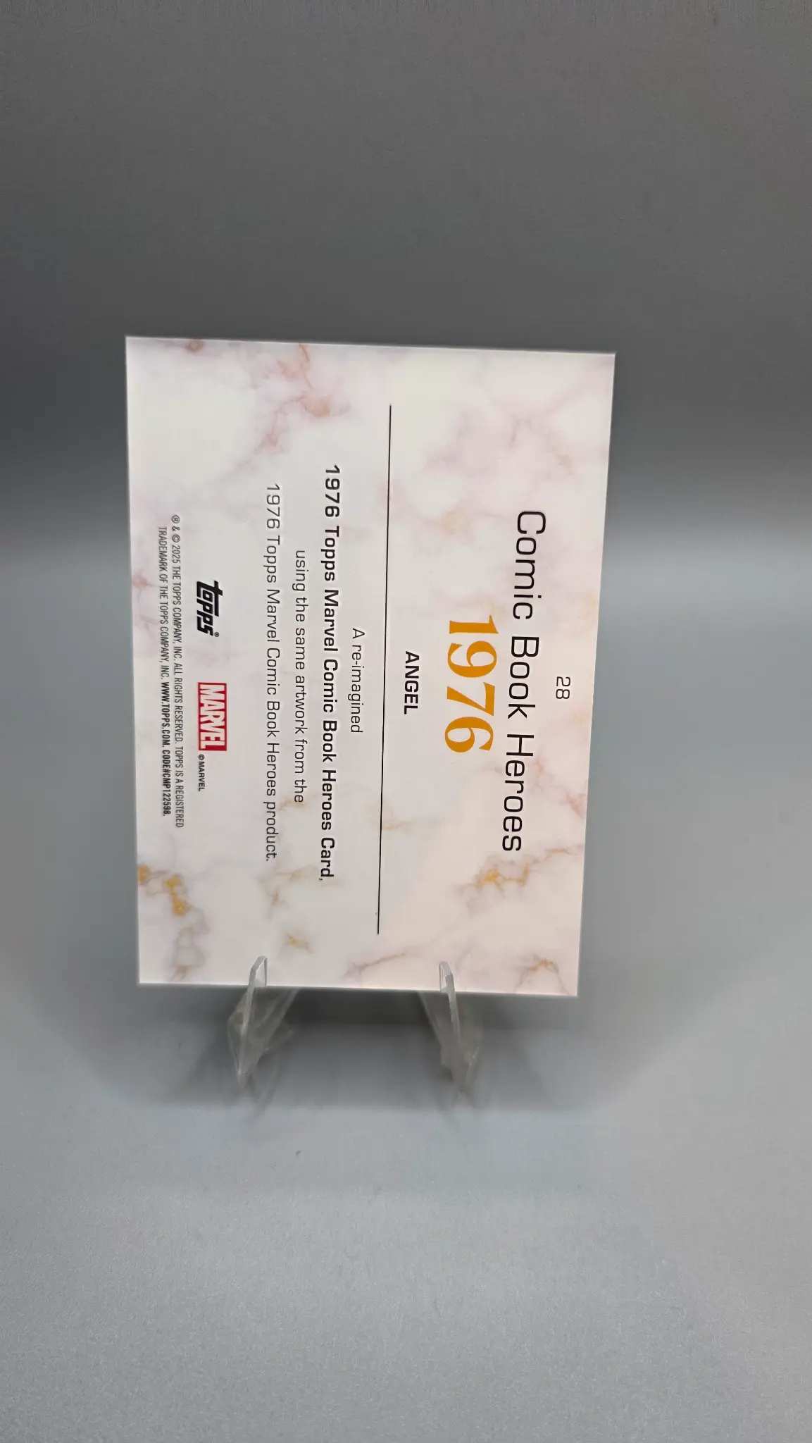 Card Information - Back