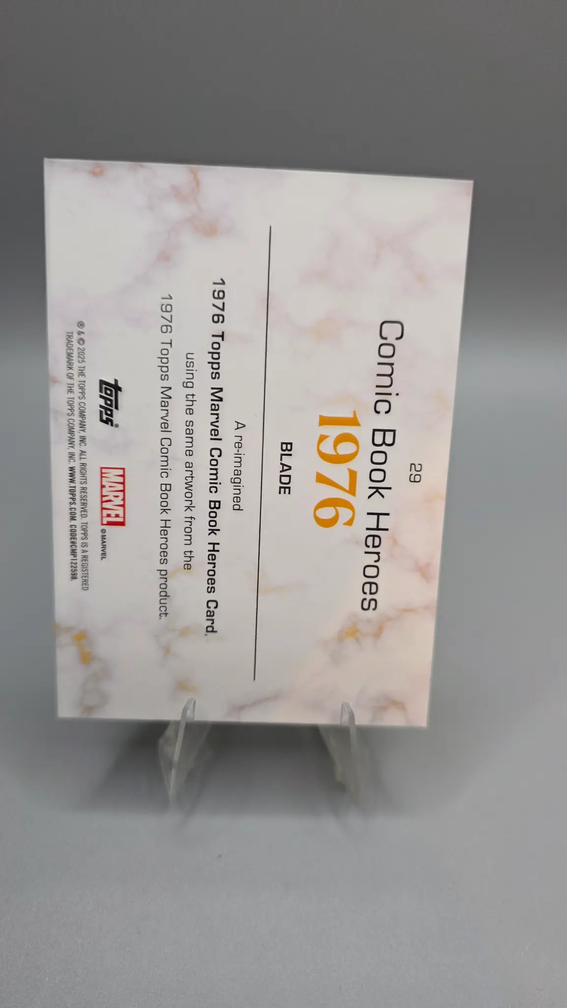 Card Information - Back