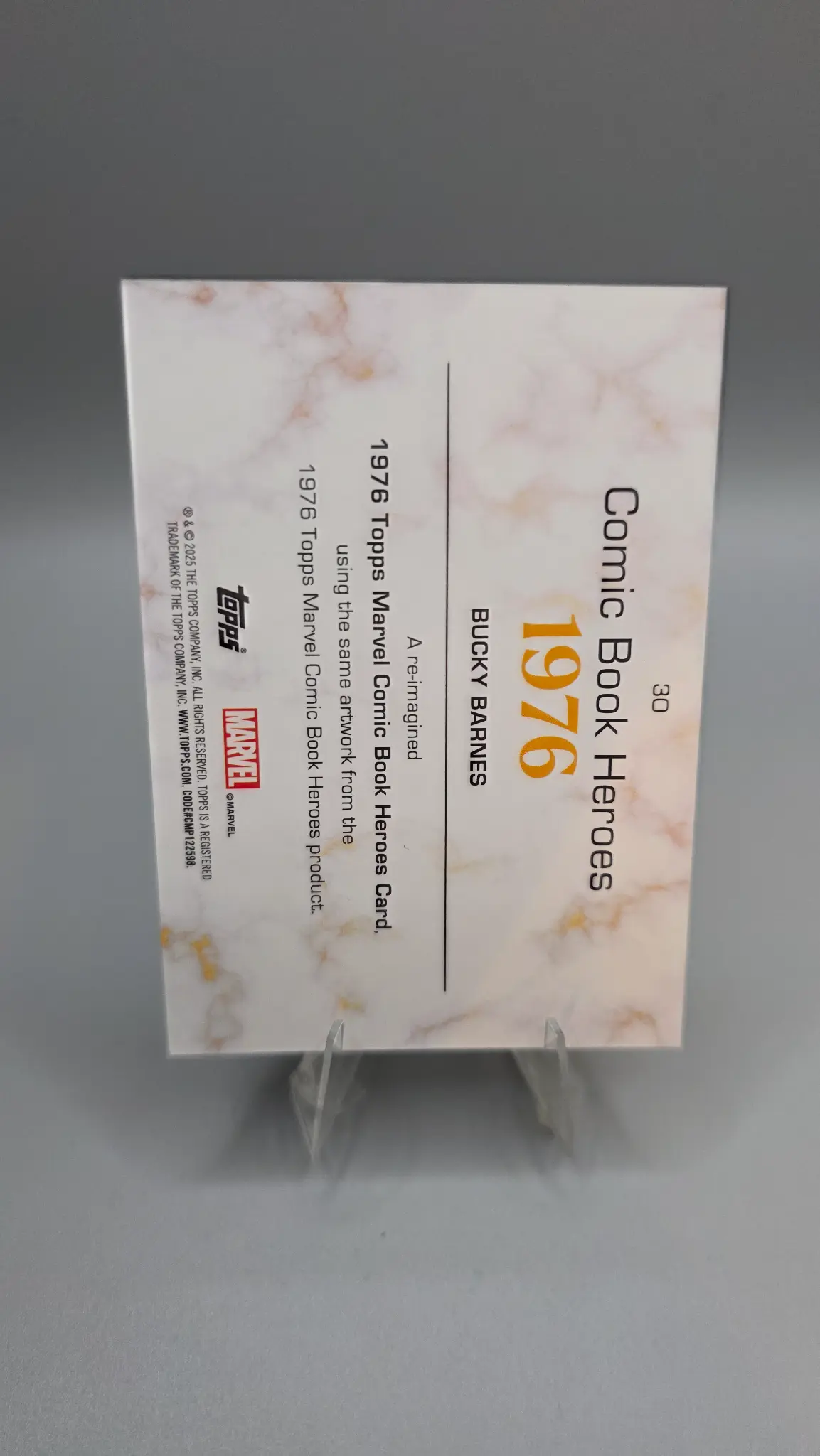 Card Information - Back