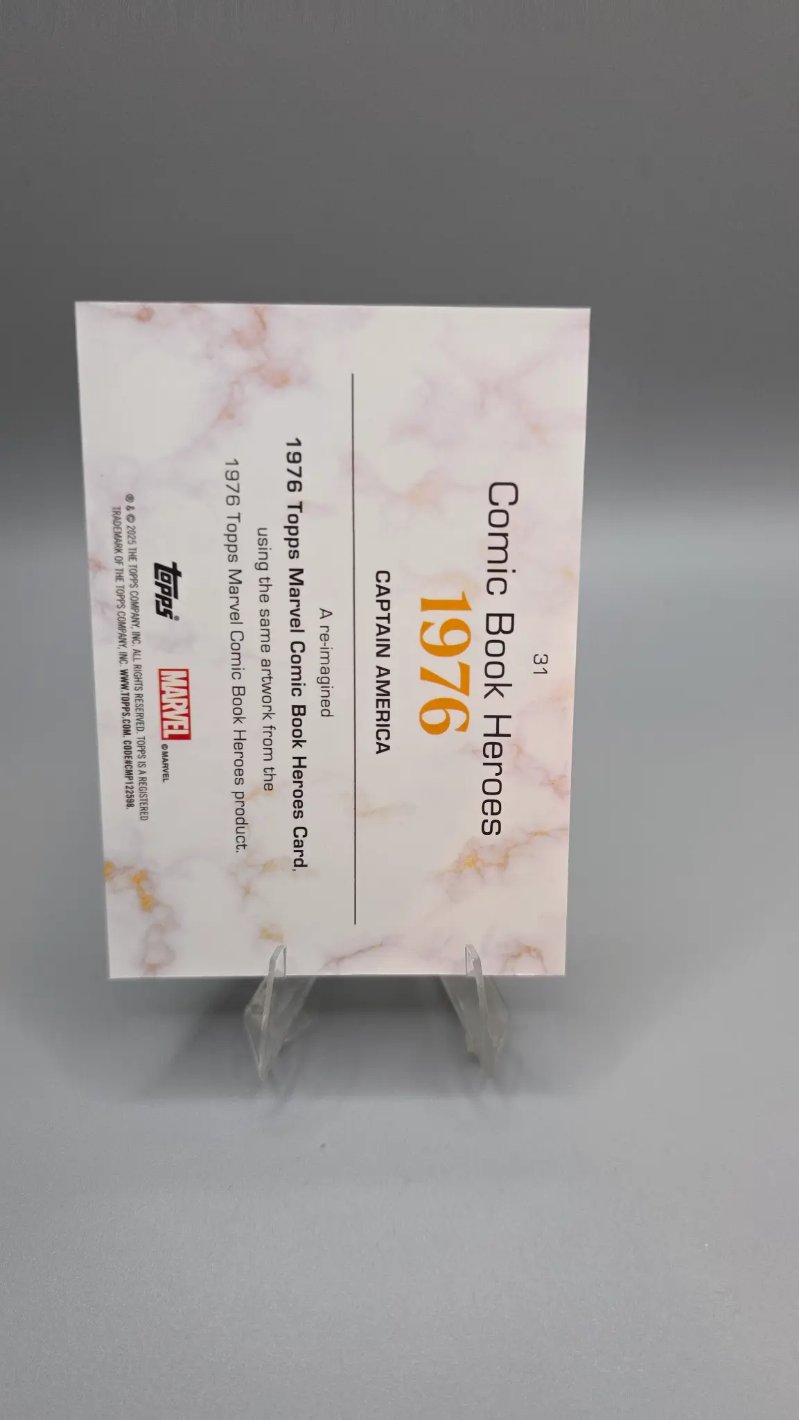 Captain America - Back