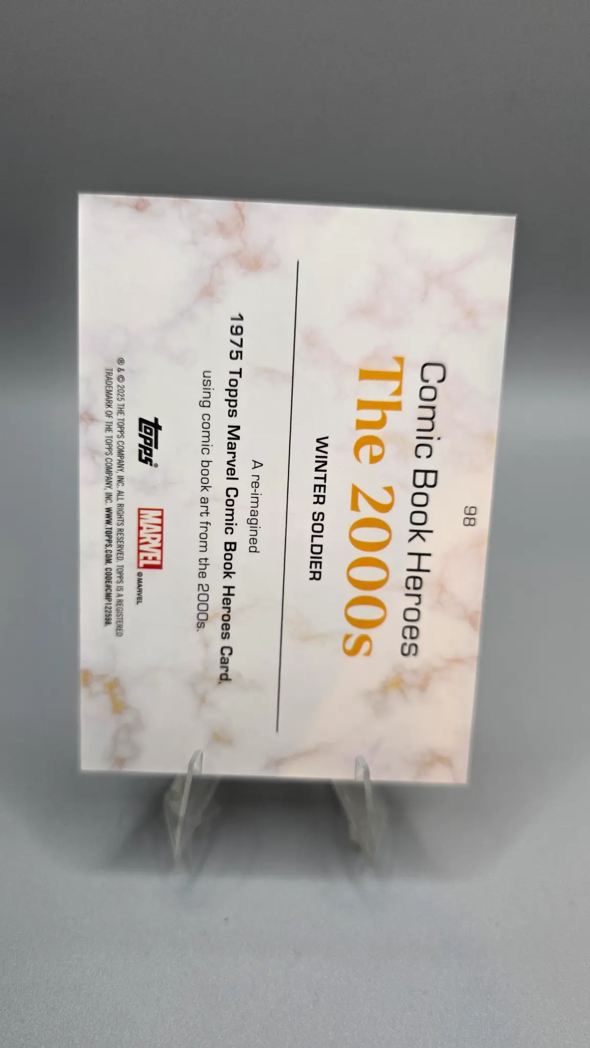 WINTER SOLDIER - Back