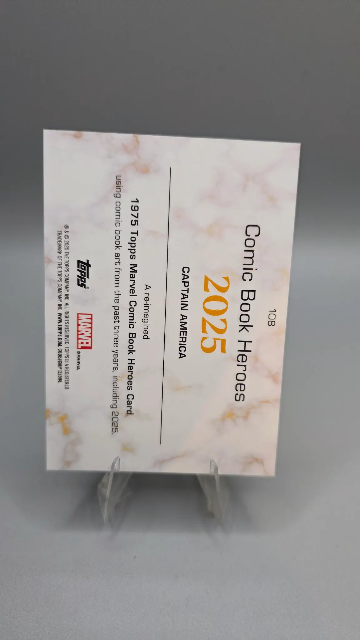 Captain America - Back